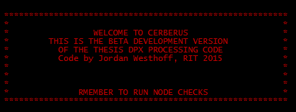 cerberus welcome banner